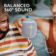 Ultimate Ears WONDERBOOM 4 Portable Waterproof Speaker - Blue | Balanced 360-Degree Sound and Bass, Dustproof, Floating, 131ft (40m) Range
