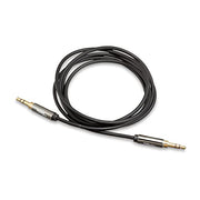 Amazon Basics 3.5mm Male-to-Male Stereo Audio Cable for Speakers, Home Stereos, Car Stereo, Tablets and Smartphones, Gold-Plated Plugs, 4 Foot, Black