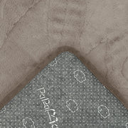 Rose Garden Faux Fur Jacquard Plush Play Mat
