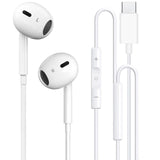 USB C Headphones Wired for iPhone 17/16, Type C Earphones with Microphone & Remote Noise Cancelling Earbuds for iPhone 16/15 Pro Max, iPad, Galaxy S23/S22/S21/S20, Pixel 7/6/5/4