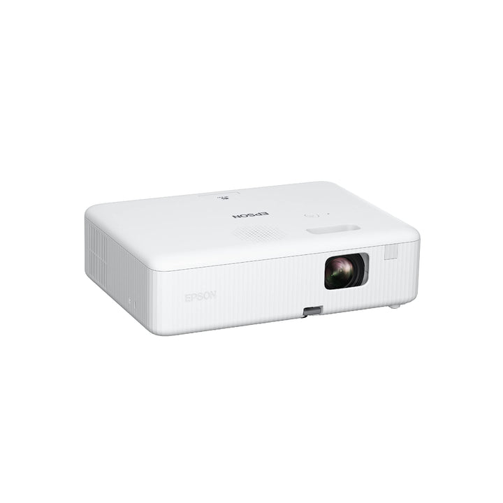 Epson EpiqVision Flex CO-W01 Portable Projector 3-Chip 3LCD Technology | 3000 Lumens of Color and White Brightness 300-Inches Display HDMI Port Built-in Speaker Home Theater and Work