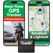 Tracki Universal GPS Tracker for Vehicles, Real Time Tracking | 4G LTE, Unlimited Distance, Smart Alerts, Super Small, Subscription Required, Cancel Anytime