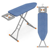 SONGMICS Ironing Board, Foldable, with Stable Iron Rest, 43 x 13 Inches | Height Adjustable up to 35.4 in, with Cover and Pad, Retractable Iron Rest, Hook, Heavy-Duty Steel Legs, BORIX ULLB003QP03S