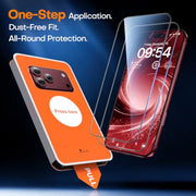 TAURI 2 Pack for iPhone 18 Pro Screen Protector, 1-Step Install | Auto Dust Removal, Full Coverage, Anti-Scratch Bubble-Free, (Ultra HD) Military-Grade 9H+ Tempered Glass for iPhone 18 Pro