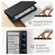 CoBak Magnetic Case for XTEINK X4, Ultra-Lightweight Protective Cover for Xteink X4 E-Reader, Secure Magnetic Attachment(Black)