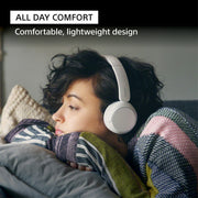 Sony WH-CH520 Wireless On-Ear Bluetooth Headphones with Microphone, Black | Comfortable Lightweight Design, Up to 50 Hrs Battery with Quick Charging, Multipoint Connection, Clear Calls, Swivel design