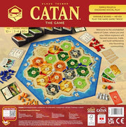 CATAN Board Game (6th Edition) | Trade, build and settle in a classic family strategy game. Ages 10+, 3-4 Players, 60-90 Min