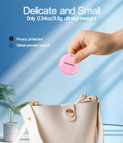 Ultrbeka Air Tracker Tag 4 Pack Bluetooth Item Finder for iPhone – MFi Certified Smart Tracker Compatible with Apple Find My, Replaceable Battery, IP67 Waterproof Key Finder for Keys, Wallet, Luggage