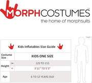 Morph Alien Costume, Alien Costume Kids, Halloween Costumes for Boys | Inflatable Alien Costume with Built-In Fan & Battery Pack, Inflates in 60 Seconds, Perfect Boys Halloween Costume