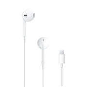 Apple EarPods Headphones with Lightning Connector | Wired Ear Buds for iPhone with Built-In Remote to Control Music, Phone Calls, and Volume