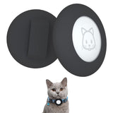 SimpleThings Airtag Cat Collar Holder, Pet Silicone Protective Case | 2Pack Waterproof Case Cover for Apple Air-tag Cat Dog Pet Collar Within 3/8 inch