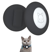 SimpleThings Airtag Cat Collar Holder, Pet Silicone Protective Case | 2Pack Waterproof Case Cover for Apple Air-tag Cat Dog Pet Collar Within 3/8 inch