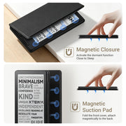 CoBak Magnetic Case for XTEINK X4, Ultra-Lightweight Protective Cover for Xteink X4 E-Reader, Secure Magnetic Attachment(Black)