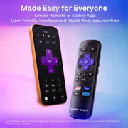 Aurzen Roku TV D1R air USB-C Powered Smart Portable Outdoor Projector White | Roku TV Built-in, WiFi & Bluetooth, Power Bank Supported, Native 1080P, DoIby Audio, Mini Projector for Home & Outdoor Movies