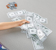 Learning Resources Pretend & Play Money | Kids Cash Register, Dollars, Pretend Classroom Play Sets for Kids, Toy Currency, Toy Dollar Bills