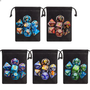 CiaraQ Polyhedral Dice Set - DND Role Playing Dice | Acrylic RPG Dice for Dungeons and Dragons MTG Table Games, Multi-color, 35pcs