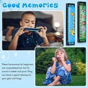 50 Pcs Harmonica for Kids 16 Holes Harmonicas Musical Instrument Toy