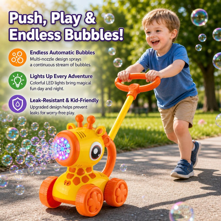 Toddler Bubble Push Walker