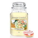 Yankee Candle Scented Candle | Christmas Cookie Large Jar Candle | Long Burning Candles: up to 150 Hours