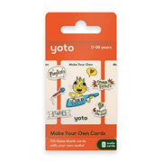 YOTO Make Your Own Cards - 5 Blank Audio Cards for Kids, All Ages | Record your own stories, music, podcasts, birthday, messages | 5 blank cards for Yoto Player and Mini | creative gift