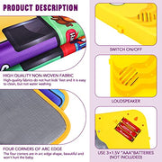 Floor Piano Mat, Musical Educational Keyboard Playmat for Kids Aged 1 2 3+ | Musical Animal Touch Play Toy & Dancing Mat, 25 Music Sounds Sensory Educational Toy, Ideal Gifts for Ages 1-3+ Boys Girls