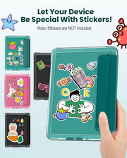 MoKo Magnetic Case for 7" Kindle Paperwhite 12th Gen& Colorsoft,Jade Green | Detachable,Ultra Clear Back, Scratch-Proof, Light Shell Cover, Auto Wake/Sleep,for Kindle Paperwhite& Colorsof 2024/2025