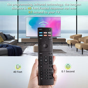 Universal for VIZIO Smart TV Remote Control Replacement XRT136