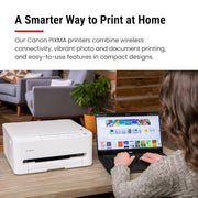 Canon PIXMA TS4320 – Wireless Color Inkjet Printer with Print, Copy, Scan | Cost Efficient Multi-Function Photo Printer, Copier, Scanner for Home Use, Compact Design, Easy Setup