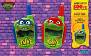 Teenage Mutant Ninja Turtles Walkie Talkies for Kids, Indoor Outdoor Toys | Static Free and Extended Range