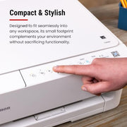 Canon PIXMA TS4320 – Wireless Color Inkjet Printer with Print, Copy, Scan | Cost Efficient Multi-Function Photo Printer, Copier, Scanner for Home Use, Compact Design, Easy Setup