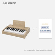 Kids Piano Keyboard, Digital Piano for Kids, Music Educational Instrument Toy, Wood Toy for 3+ Girls and Boys (Oak, 25 Keys)