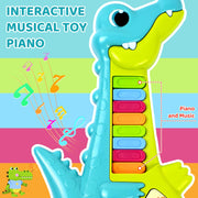Marstone Piano Guitar Musical Toys for 1-3 Year Old Boys Girls | Animal Sound Educational Learning Toy, Interactive Birthday Holiday Gift for 12-18 Months Kids