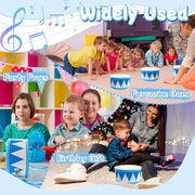Kids Drum Set,8 Inch Wooden Drum Toys,Educational Baby Musical Toy with an Adjustable Strap and 2 Drumsticks,Sensory Musical Instrument Toys for Toddler,Kids,Boys & Girls