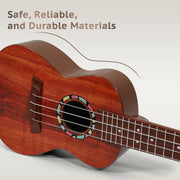 Raimy 21in Kids Ukulele Guitar Toys for 3 4 5 6 7+ Year Old Boys Girls | Simulated Sound Quality, Music Instruments Learning Education, Beginner Birthday Gift, Easy to Play and Strum (Brown)