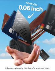Wallet Tracker Card 0.06in Slim Tracking Card,10 Years Battery Bluetooth Smart Card,Android & iOS Wallet Tracker,Work with Apple Find My & Google Find Hub,IP68 GPS Tracker for Vehicles,Wallet,Keys
