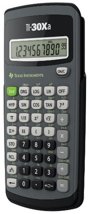 Texas Instruments TI-30Xa Scientific Calculator | Basic, battery-operated; One-line display for general Math and Science
