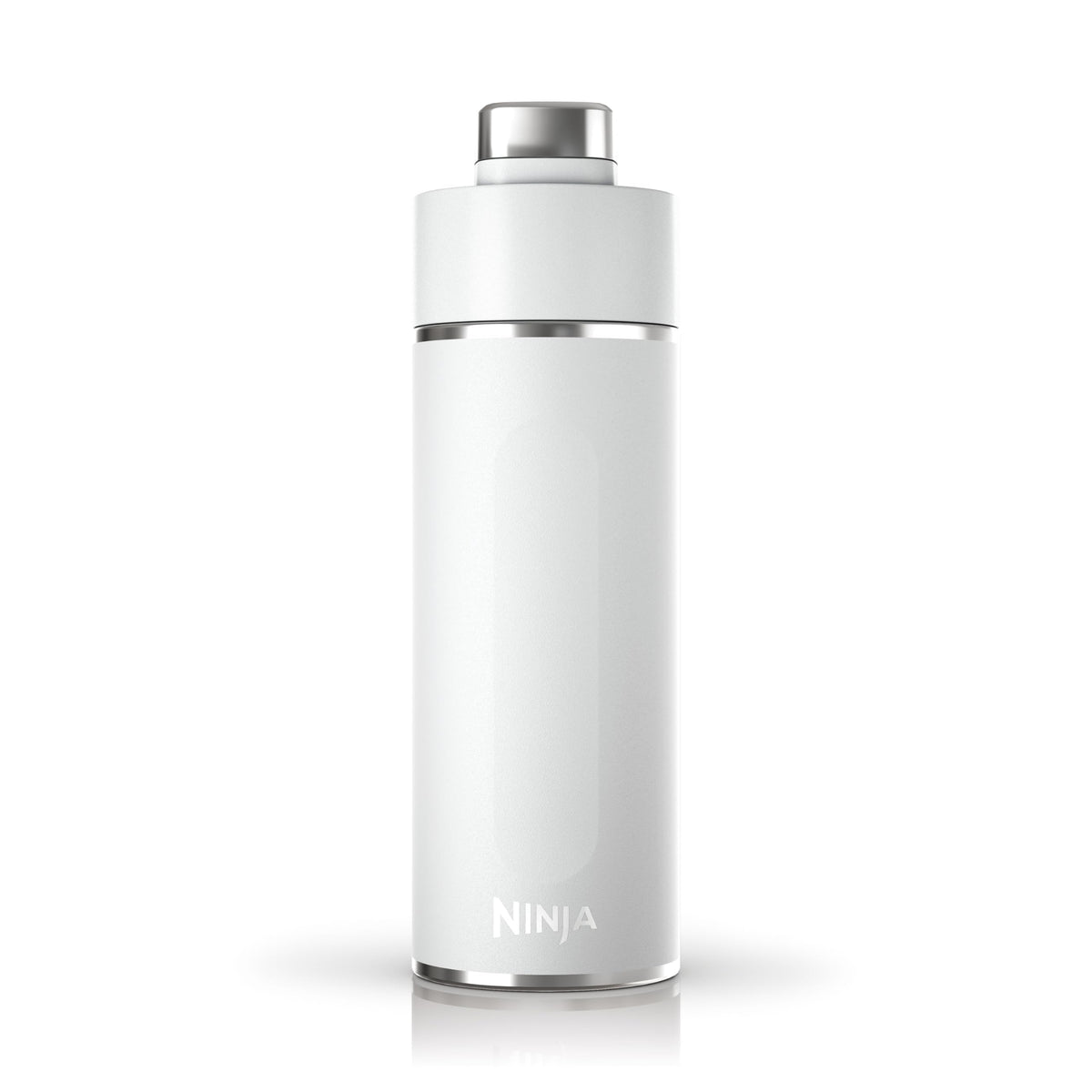 Ninja Thirsti 700ml Water Bottle with Leak-Proof Lid White DW2401EUUKWH | Designed for Carbonated, Hot & Cold Drinks, Ideal for Travel & Sports, Triple Insulated, Stainless Steel Flask