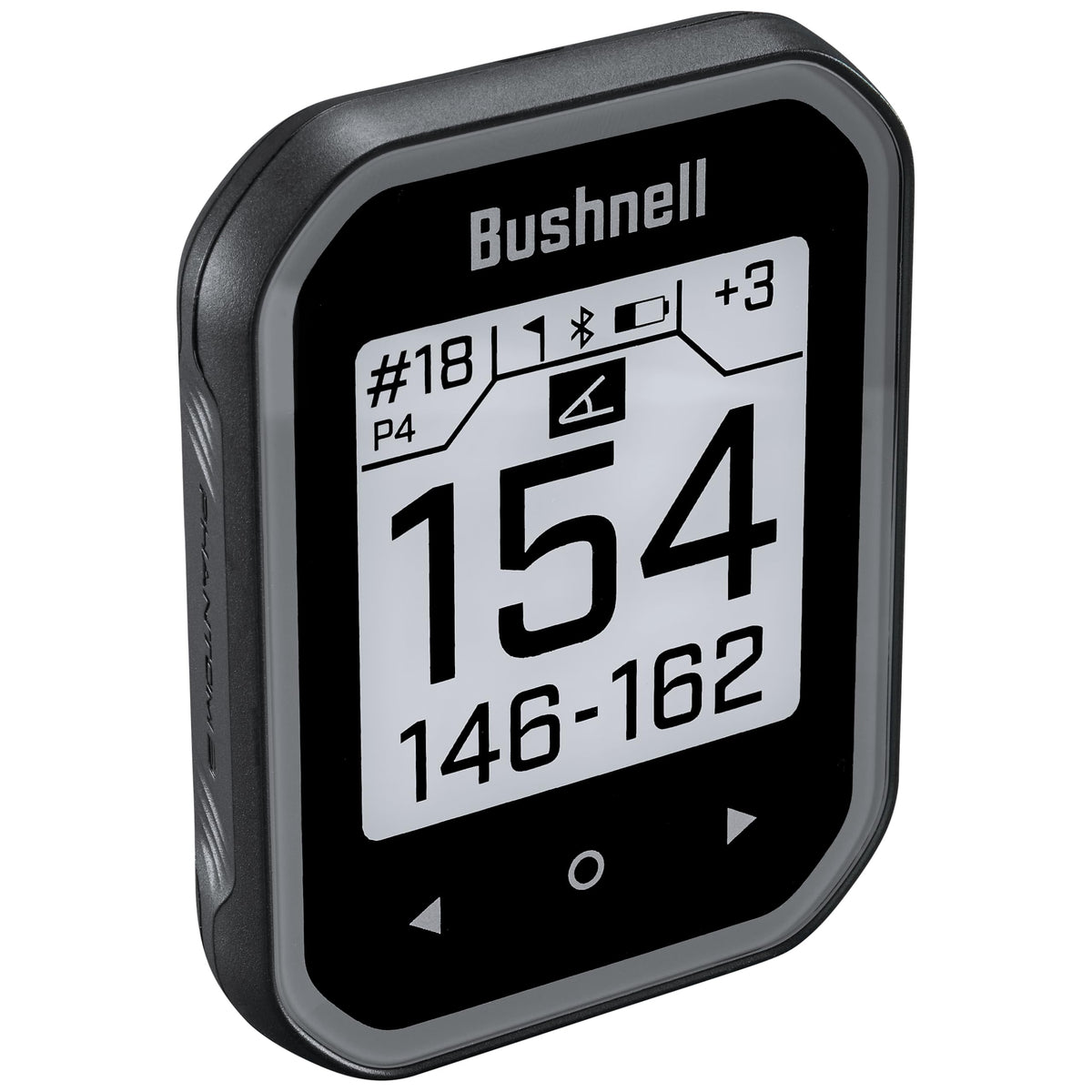 Bushnell Golf Phantom 3 Slope GPS, Black | Handheld, Touchscreen, Slope-Adjusted Distances, 38,000+ Courses & Magnetic Cart Mount