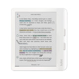 Kobo Libra Colour eReader, 7” Color E Ink, Waterproof, White | 7” Color E Ink Kaleido 3, Dark Mode, Waterproof, eBooks, Audiobooks, Recycled Materials
