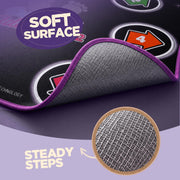 Dance Mat Toys with Bluetooth, Electronic Dance Pad for 3-12 Year Old Kids | Music Dance Mat with Bluetooth, Light-up 6-Button, 5 Game Modes, Birthday Toys Gifts for 3 4 5 6 7 8 9 10+ Year Old Girls
