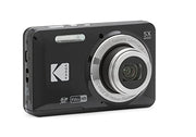 Kodak PIXPRO FZ55 16MP Compact Digital Camera, 5X Optical Zoom, Black | 1080p Full HD Video, 28mm Wide Angle Lens, 2.7 Inch LCD, Point and Shoot, Vlogging Camera, Li-Ion Battery