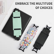 MoKo 2 Pack Hand Strap for 6-8" Kindle eReaders Tablets,Agave+Black | eReader Accessories for 6-8" Kindle/Kobo/Sony Tablets, Black High-Elasticity Hand Strap, Lightweight Finger Grip Holder