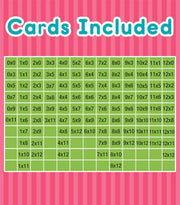 Carson Dellosa 3-Pack Math Flash Cards, Ages 8-12, Multiplication | Division, and Fractions, Math Games, Grade 3-5, Mathematics Practice, 162 cards, Educational Card Set