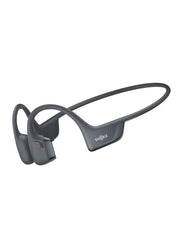 SHOKZ OpenRun Pro 2 Bone Conduction Bluetooth Sport Headphones, Black | Bundle with Reflective Strip；DualPitch premium sound；Open ear awareness; Smart Mic; IP55; 12H battery; Running/Cycling/Hiking